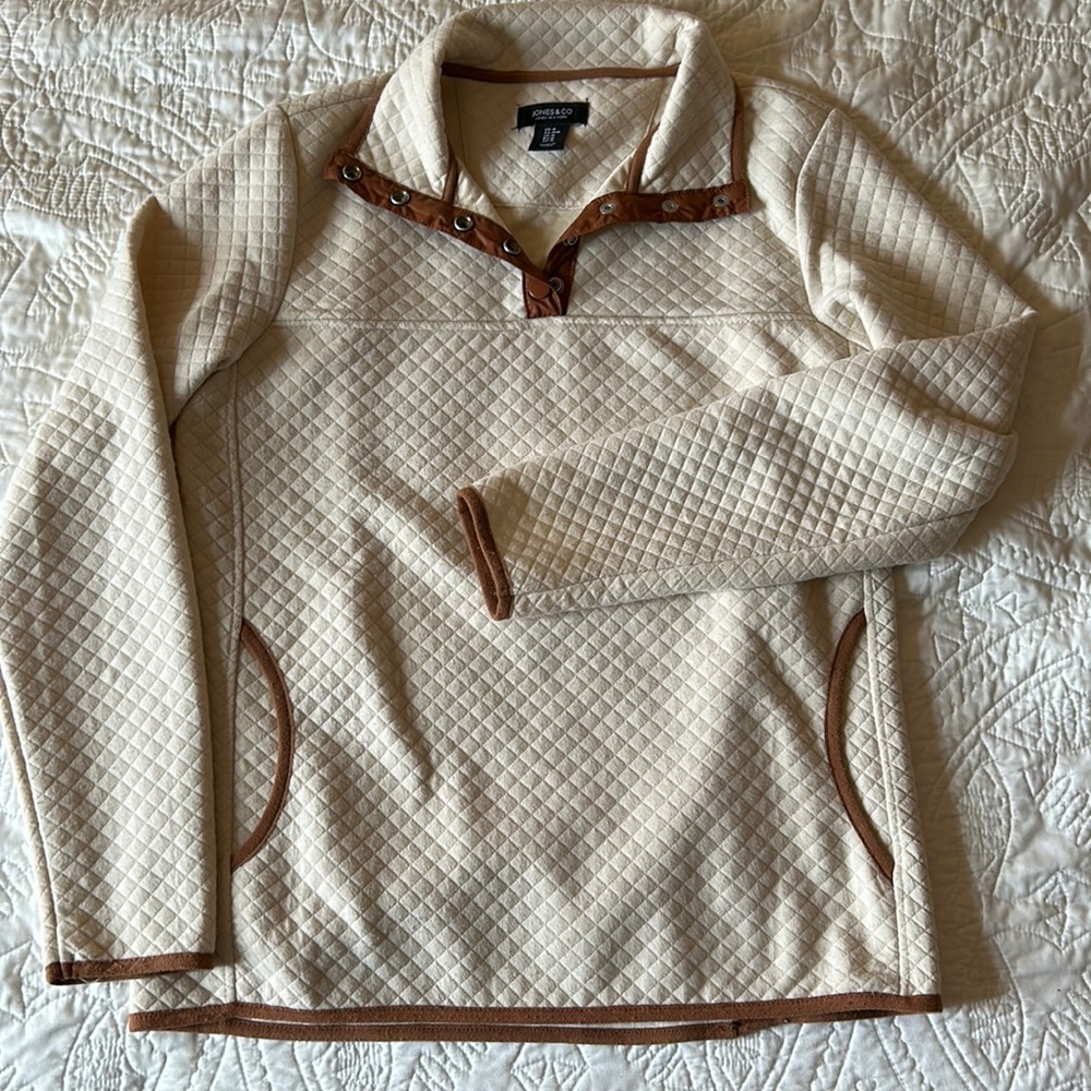 Quilted Pullover